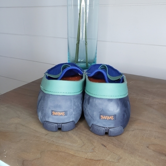 SWIMS Men's Flex Web Washable Penny Loafer Boat Shoe Size 8 - Picture 4 of 5